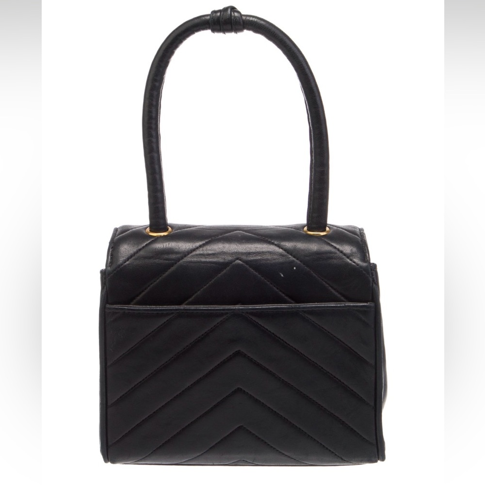 ❌❌ SOLD ❌❌ Chanel Vintage Top Handle Kelly Bag - Picture 7 of 12